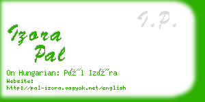 izora pal business card